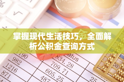 奉贤掌握现代生活技巧，全面解析公积金查询方式