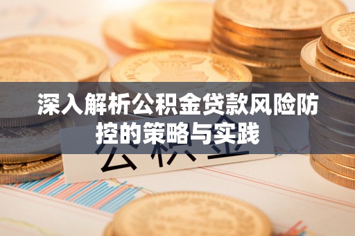 永泰深入解析公积金贷款风险防控的策略与实践