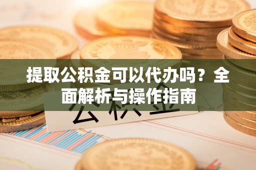 叶县提取公积金可以代办吗？全面解析与操作指南