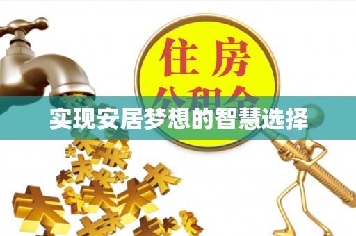 原平实现安居梦想的智慧选择