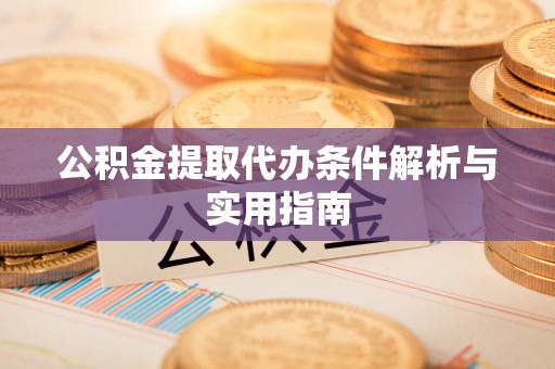 盐田公积金提取代办条件解析与实用指南