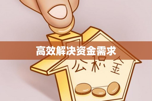 沙湾高效解决资金需求