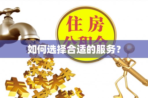 虎林如何选择合适的服务？
