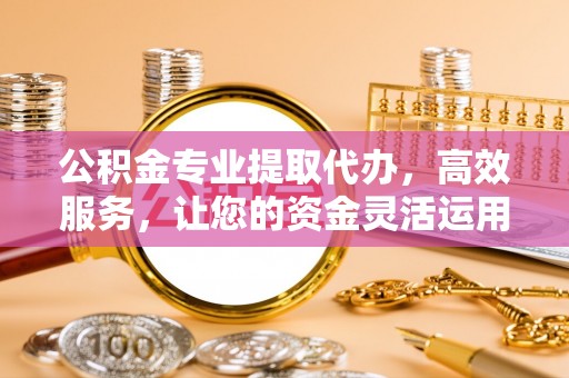 永年公积金专业提取代办，高效服务，让您的资金灵活运用