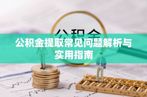 秀水公积金提取常见问题解析与实用指南
