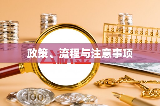 中沙政策、流程与注意事项
