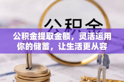 姜堰公积金提取金额，灵活运用你的储蓄，让生活更从容