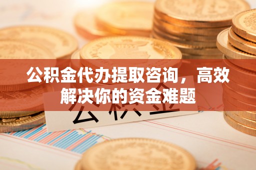 广州公积金代办提取咨询，高效解决你的资金难题