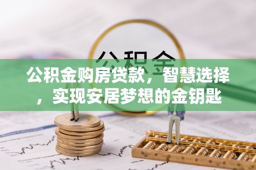 嘉善公积金购房贷款，智慧选择，实现安居梦想的金钥匙