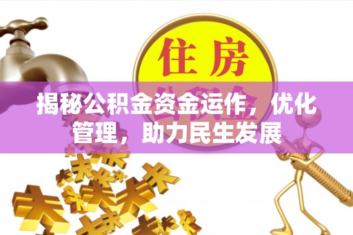 九龙城揭秘公积金资金运作，优化管理，助力民生发展