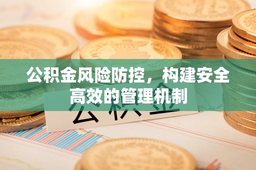 金阳公积金风险防控，构建安全高效的管理机制